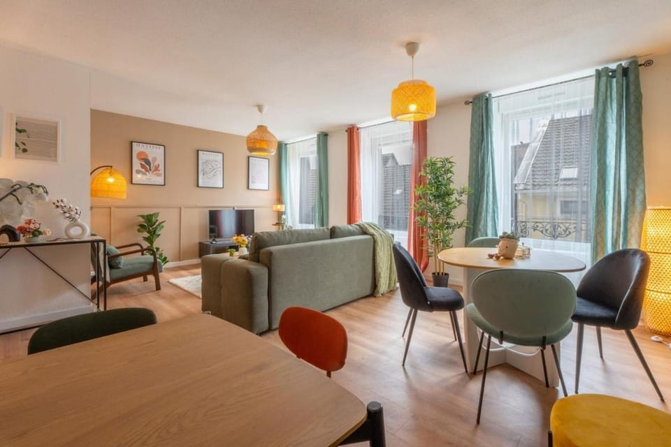 Centre Parking gratuit Bars restaurants Apartment in Mulhouse