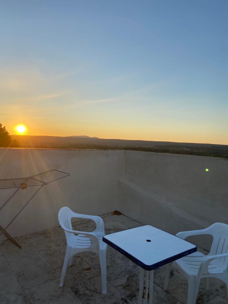 Patio, Sunset