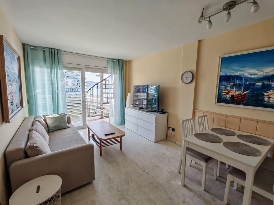 Seafront apartment S'Abanell Central Park with pool Apartment in Blanes
