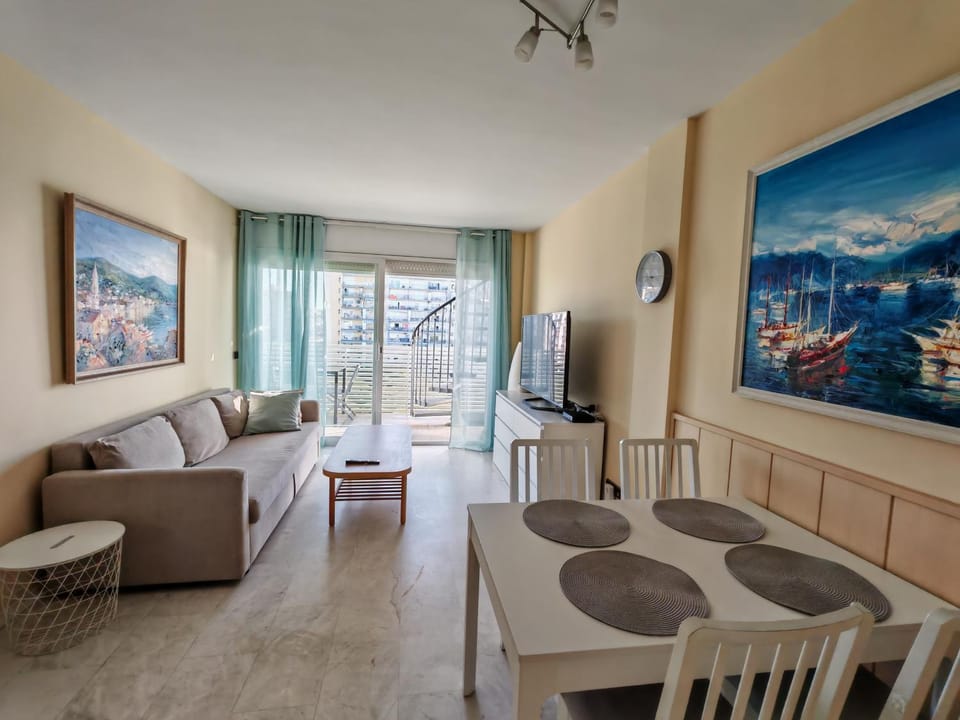 Seafront apartment S'Abanell Central Park with pool Apartment in Blanes