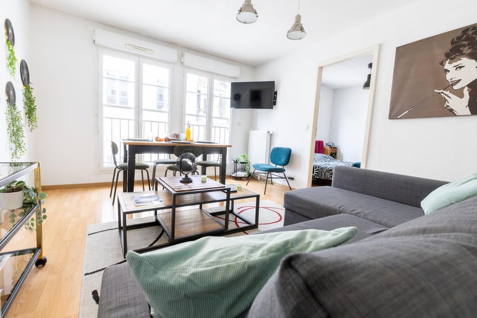 Theatre 27 Logement Hyper Centre Mulhouse Parking Apartment in Mulhouse