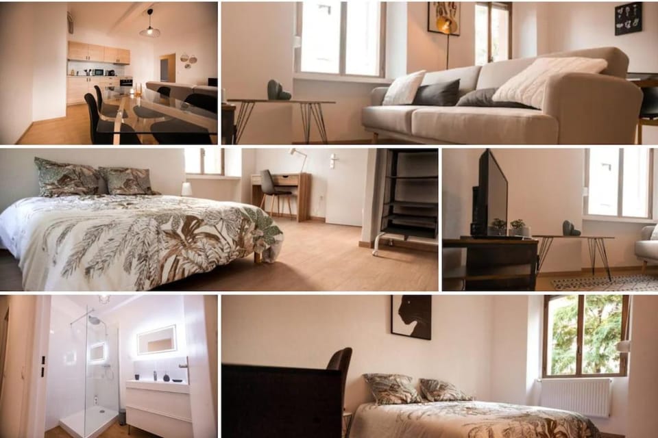 Port 10 Appartement 6 Pers Proche Gare Mulhouse Apartment in Mulhouse