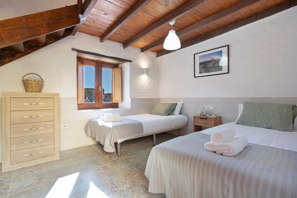 Property building, Living room, Bedroom