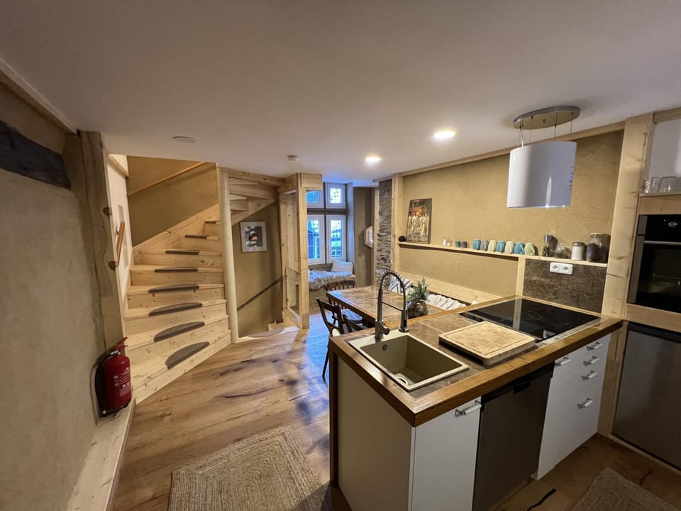 Kitchen or kitchenette, kitchen