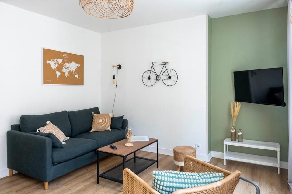 Grand appartement Rue Caponiere - Centre de Caen à pied Apartment in Caen