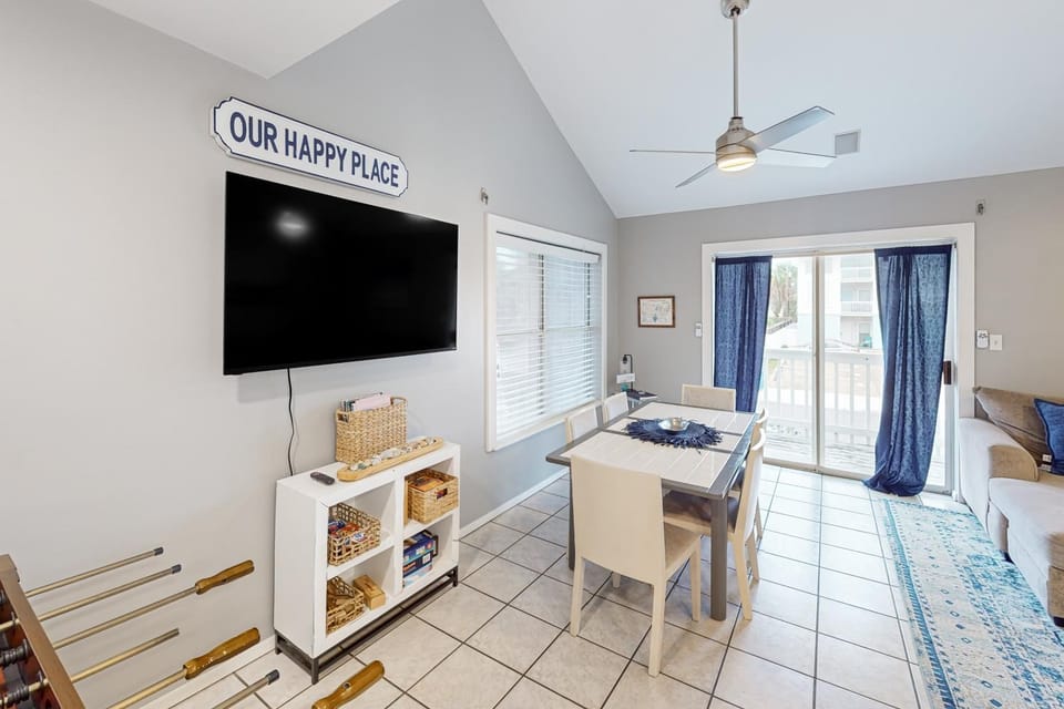 The Blue Oasis House in South Padre Island