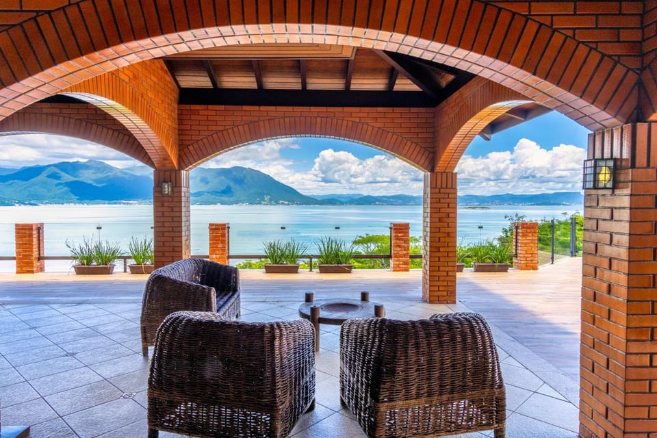 Patio, Day, Balcony/Terrace, Seating area, Mountain view, Sea view