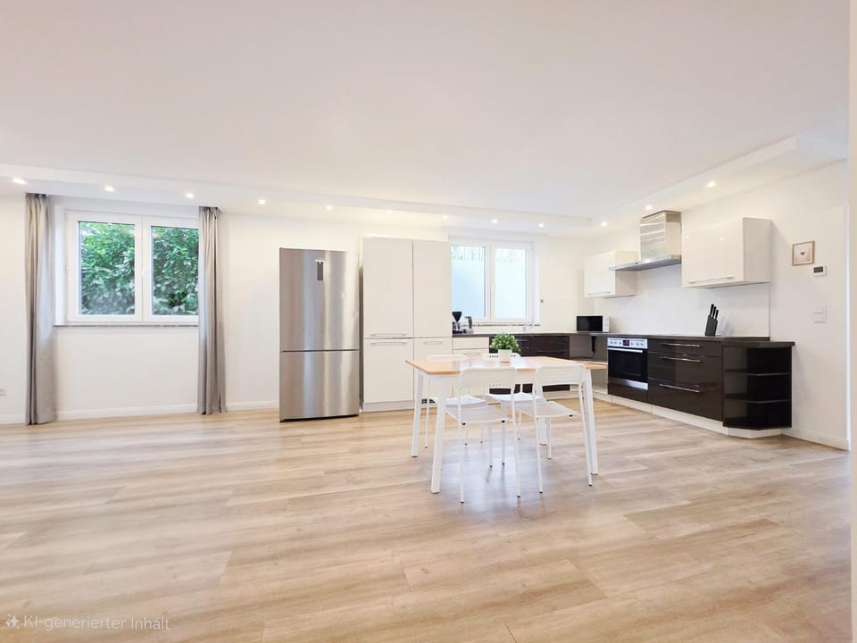 Tolstov House - 6 Zimmer Haus - große Küche - Garten - Parkplatz - 25min Messe DUS Apartment in Dusseldorf