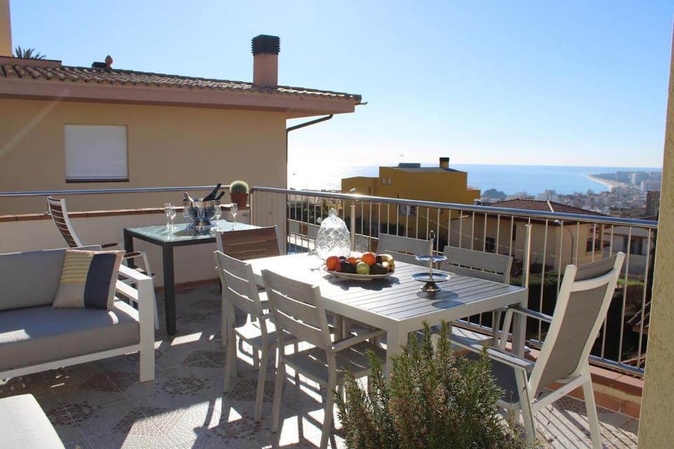 Patio, Natural landscape, View (from property/room), Balcony/Terrace, Sea view