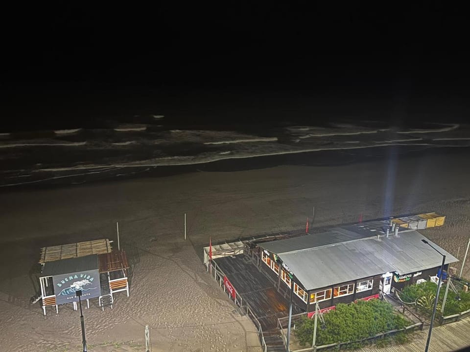 Night, Beach, Sea view