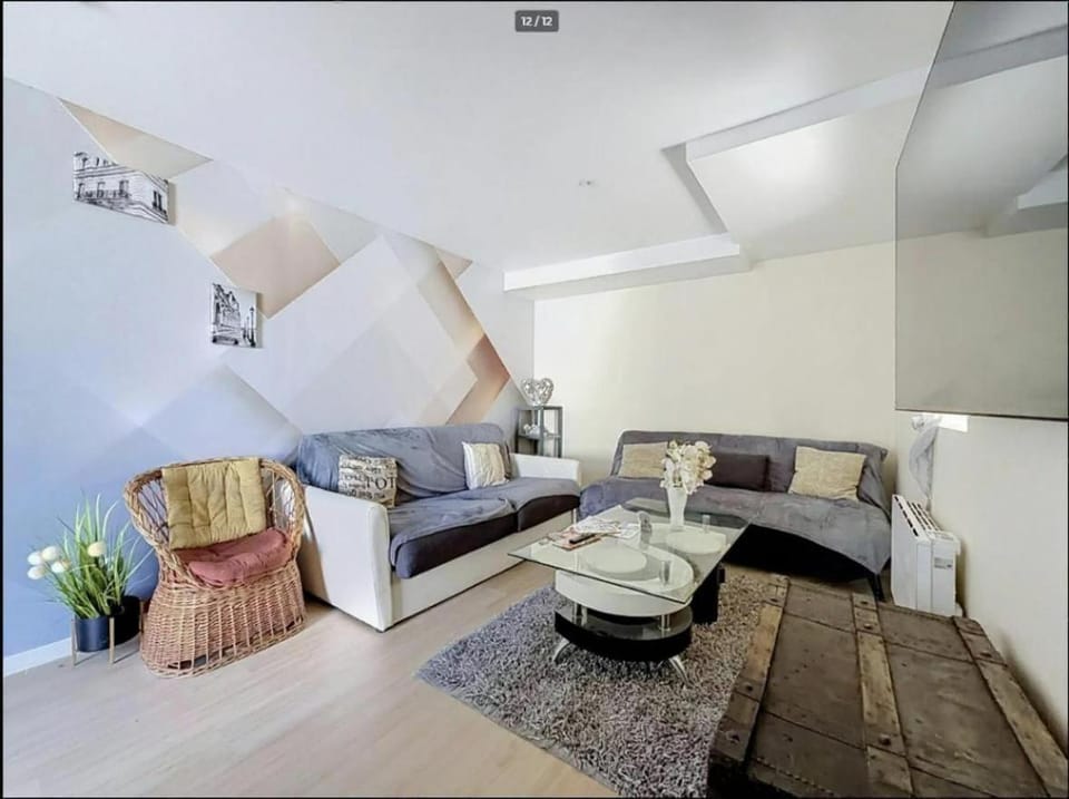 Grande Suite salle de bain toilette privés -20min Orly-40min Paris Apartment in Corbeil-Essonnes
