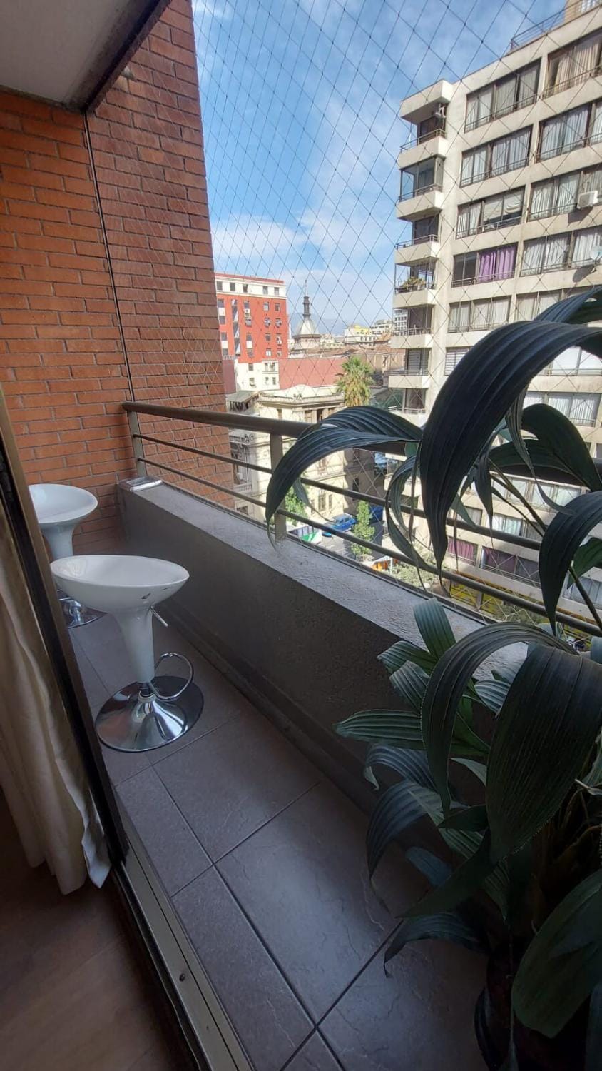 Lindo departamento hasta 6 personas, estacionamiento Apartment in Santiago