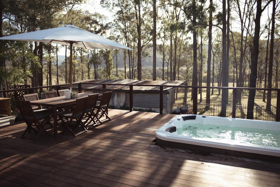 Patio, Natural landscape, Garden, Hot Tub, View (from property/room), Balcony/Terrace