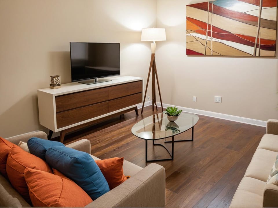 Communal lounge/ TV room, Living room, Seating area, Evening entertainment