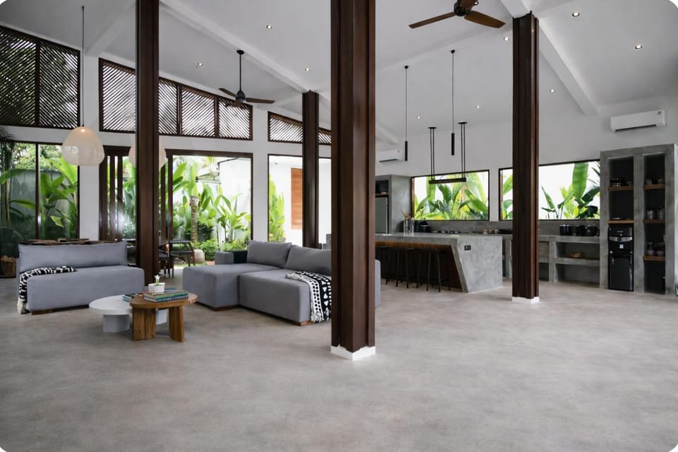 Living room, Dining area