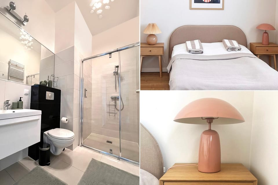 Shower, Bathroom, Photo of the whole room, Bedroom