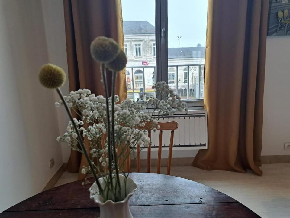 Quai de la Gare, Appartement étape, 2 chambres, face à la Gare Apartment in Nouvelle-Aquitaine