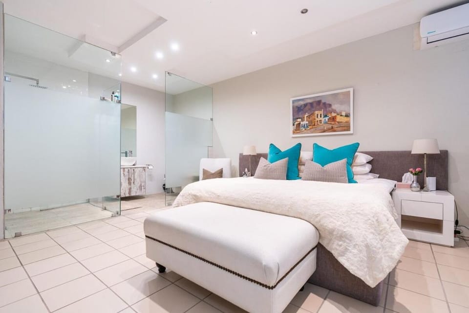 Bed, Bedroom, towels, wardrobe, air conditioner