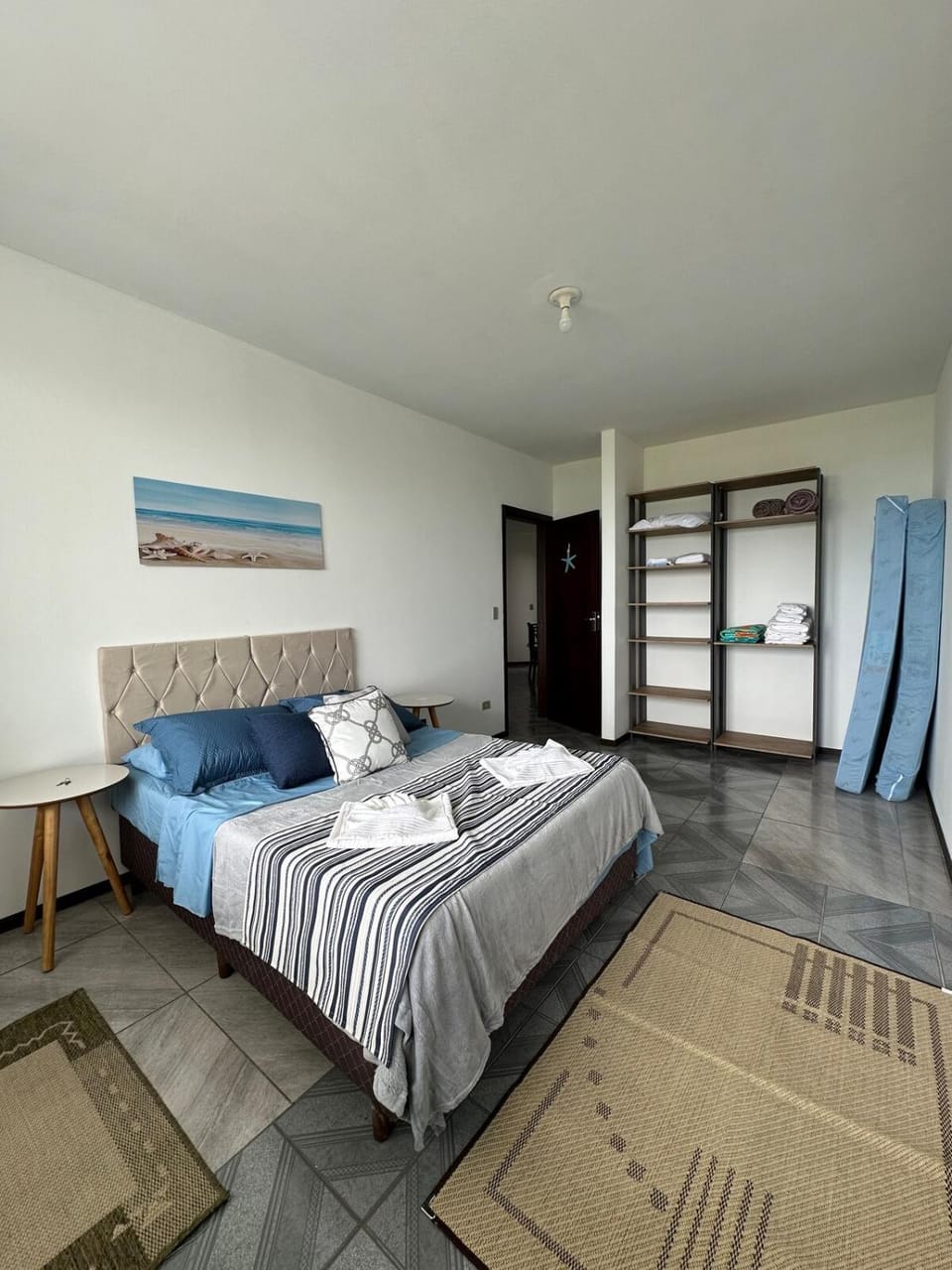 Bed, Photo of the whole room, Bedroom, towels, wardrobe
