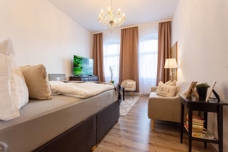 Living room, Bedroom