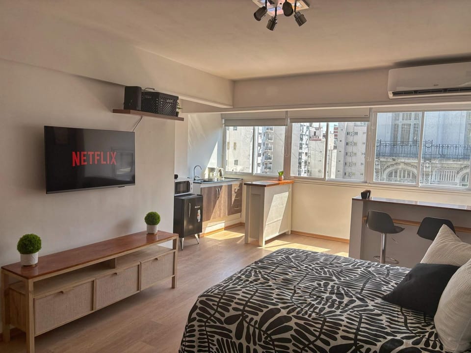 Bed, TV and multimedia
