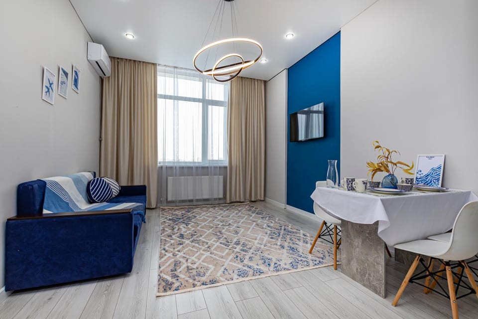2-комнатная студия в двух шагах от АСТАНА АРЕНА Apartment in Kazakhstan