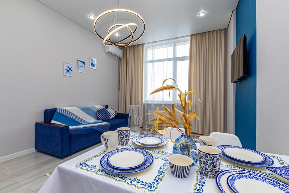 2-комнатная студия в двух шагах от АСТАНА АРЕНА Apartment in Kazakhstan