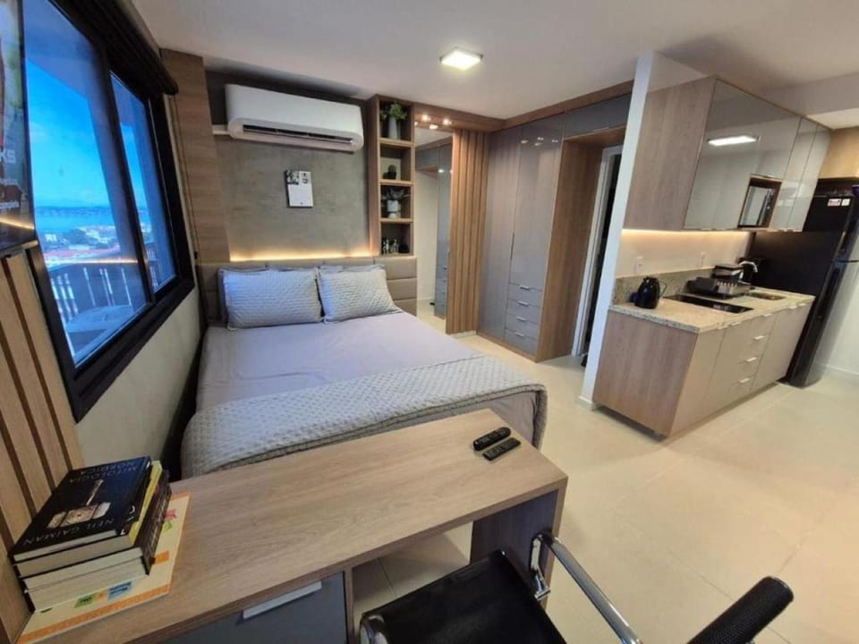 Bed, Bedroom, wardrobe, air conditioner