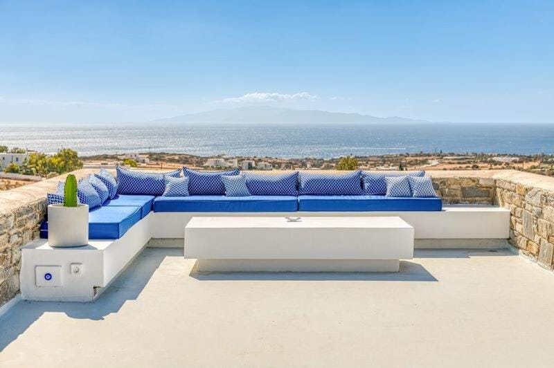 Day, Natural landscape, View (from property/room), Balcony/Terrace, Seating area, Sea view