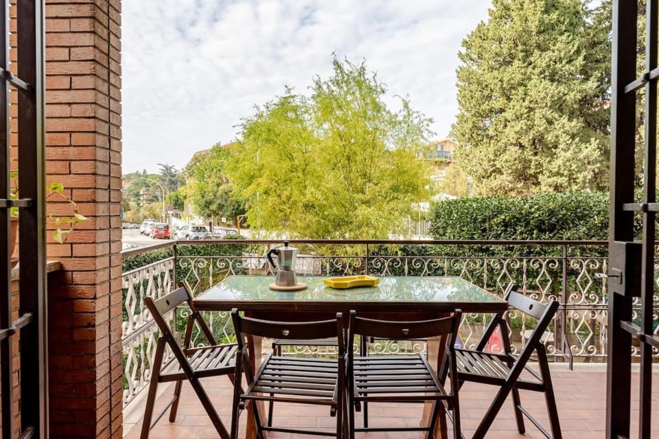 Balcony/Terrace, Dining area, Garden view