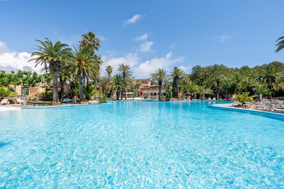 Property building, Living room, Swimming pool