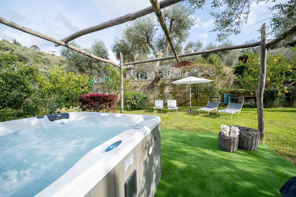 Day, Garden, Hot Tub, Garden view