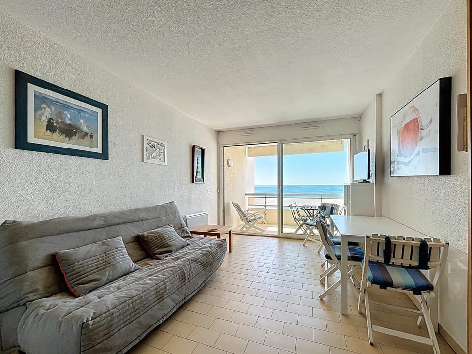 Studio cabine en bord de mer avec parking et animaux admis - FR-1-715-100 Cabin in Mauguio