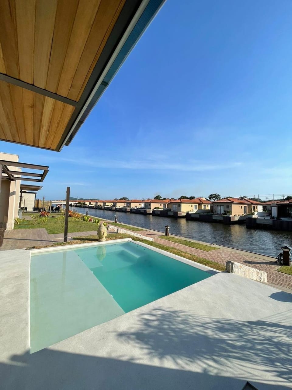 Natural landscape, Pool view, Swimming pool, Swimming pool