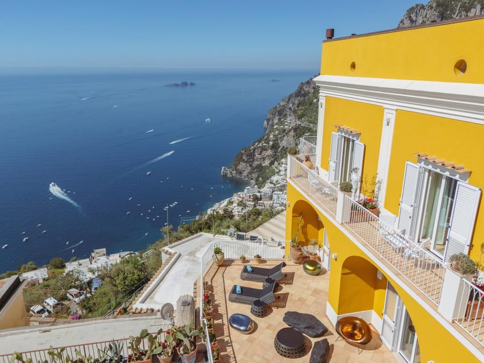 Property building, Natural landscape, View (from property/room), Balcony/Terrace, Sea view