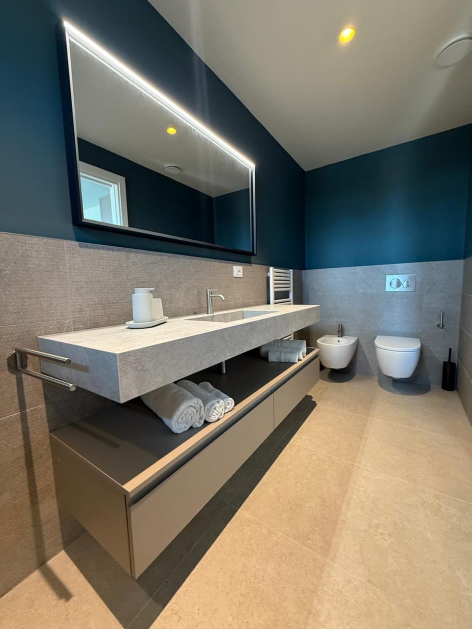 Shower, Toilet, Bathroom, towels