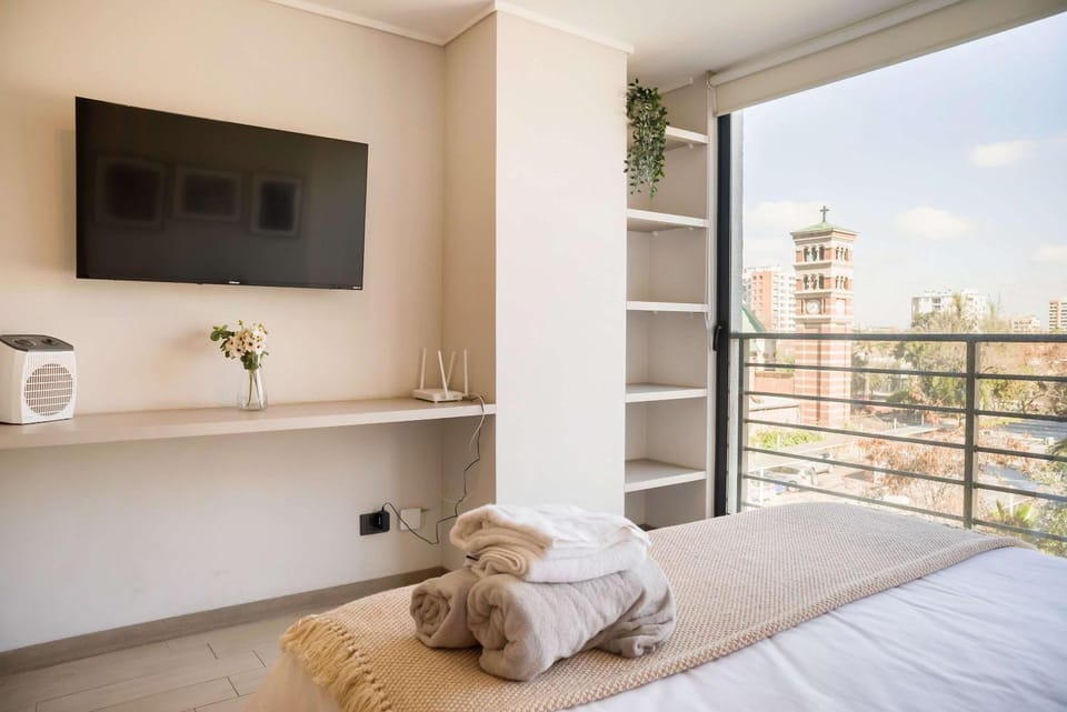 Ñuñoa Oasis Chic Studio for 2 guests Apartment in Las Condes