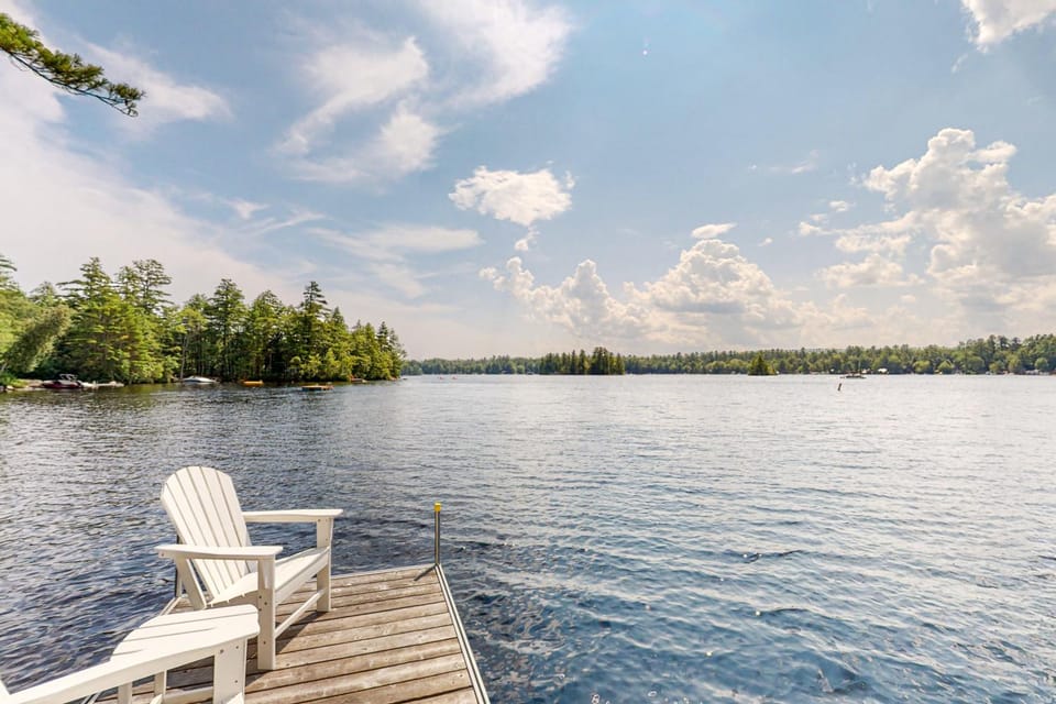 Super Birch on Little Sebago Lake House in Gray