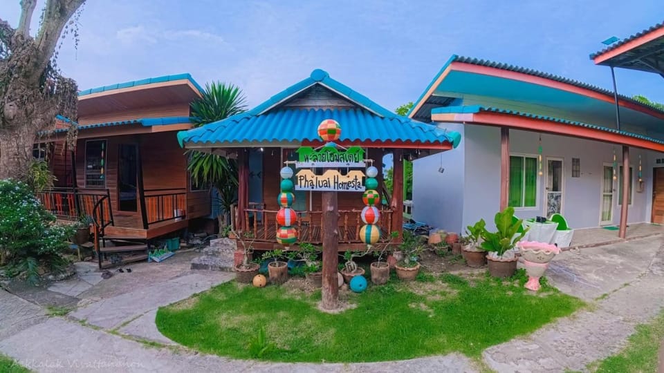 Property building, Day, Garden view