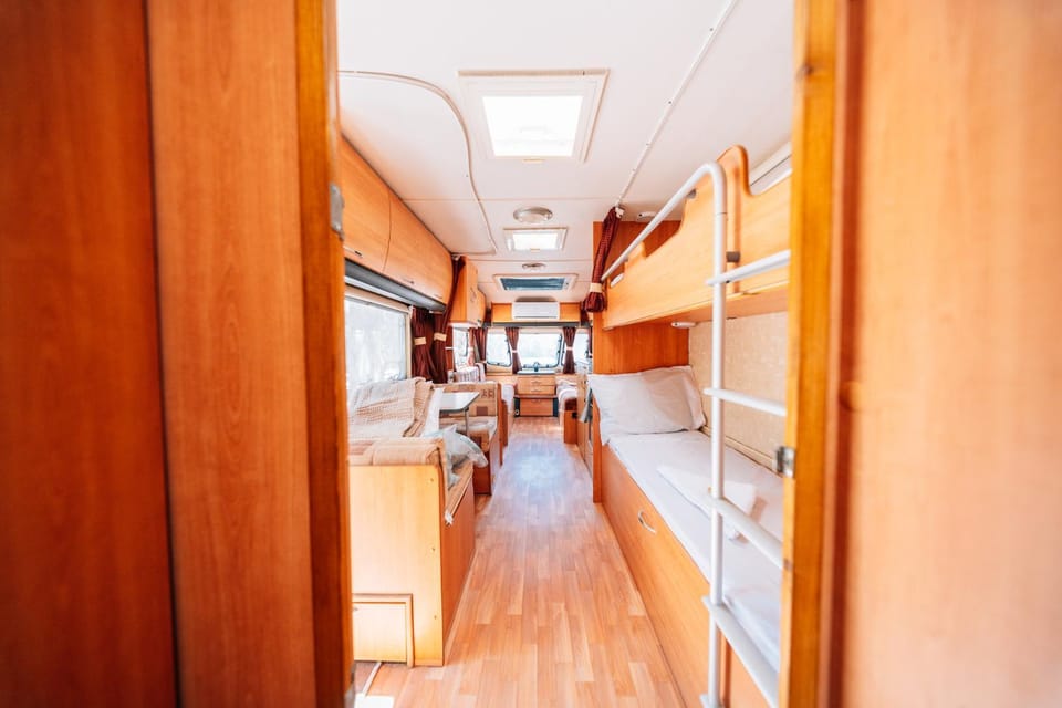 Photo of the whole room, bunk bed