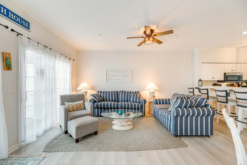 1 Mi to Maryland Beach: Ocean City Retreat w/ Deck House in Ocean City