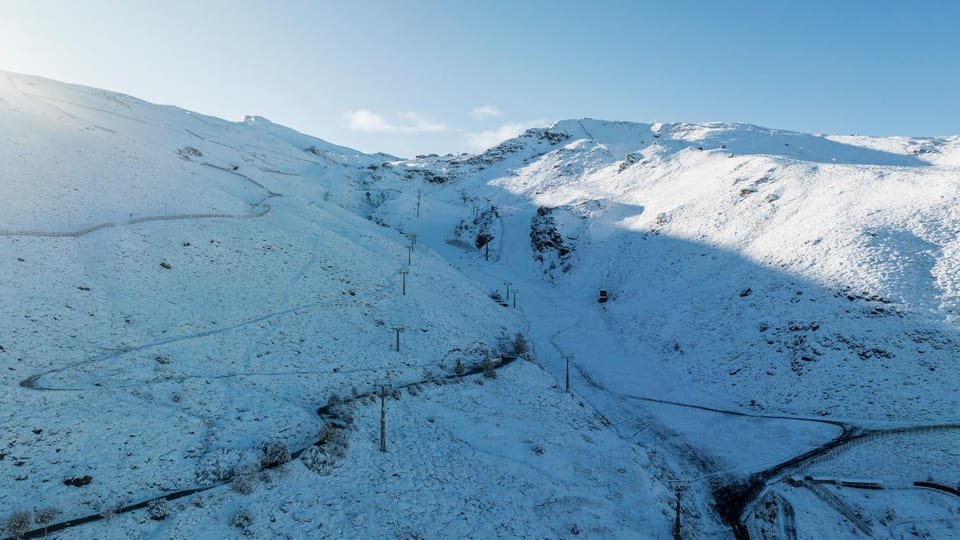 Natural landscape, Winter, Mountain view