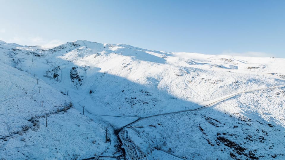 Day, Winter, Mountain view