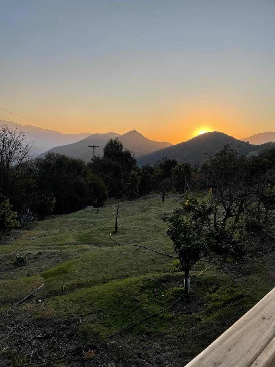 Oasis in the mountain, Quebrada Alvarado, Olmué House in Santiago Metropolitan Region