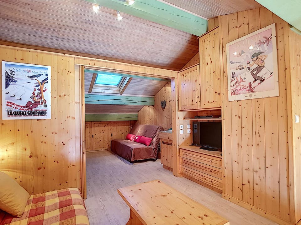 Duplex accueillant à La Clusaz - 6 pers, animaux admis - FR-1-818-28 Apartment in La Clusaz