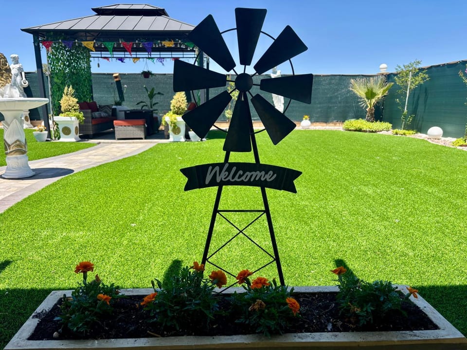 Spring, Day, Garden, Garden view