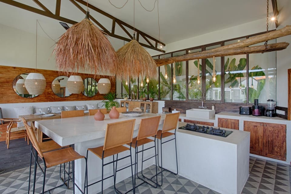 Kitchen or kitchenette, stove, toaster, kitchen