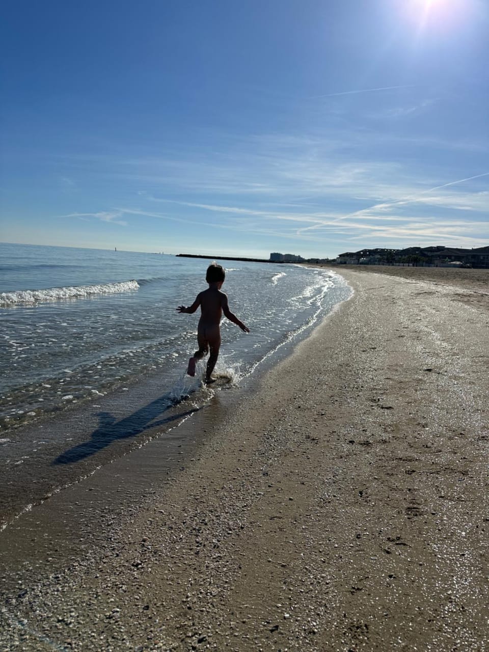 People, Beach, children