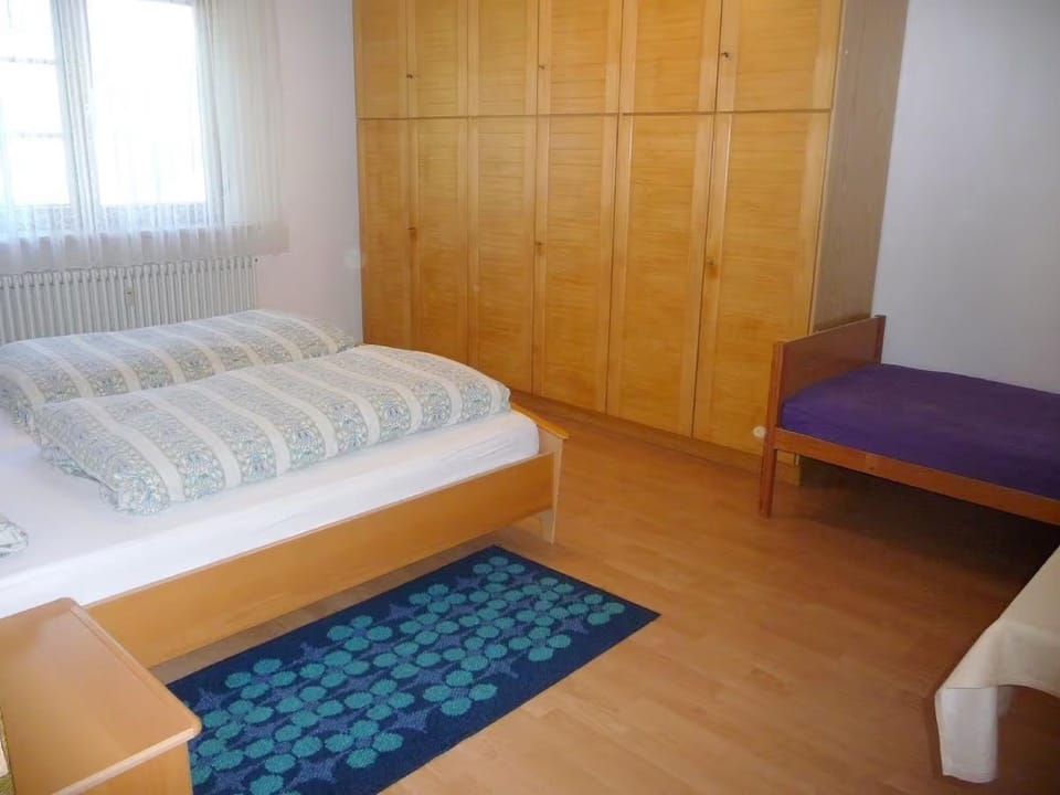 Property building, Living room, Bedroom