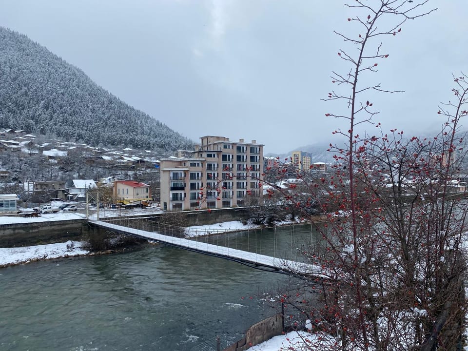 Квартира у парка на первом этаже Apartment in Georgia